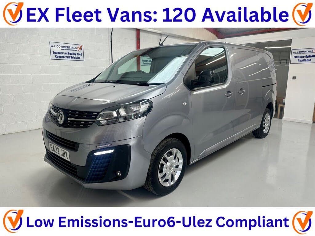 2022 Vauxhall Vivaro 1.5TD 2700 L1H1 Sportive (100PS)(Eu6d)