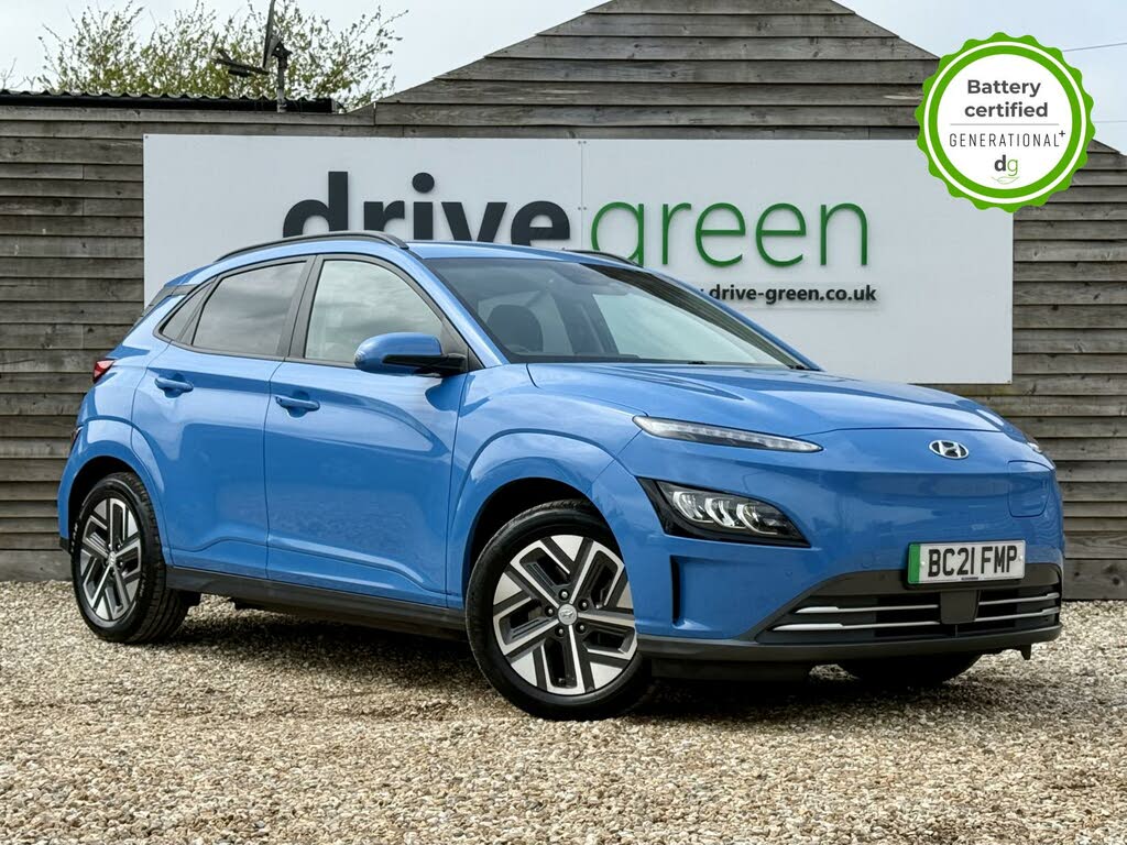2021 Hyundai Kona E Premium (204ps) 64kWh 7kW OBC