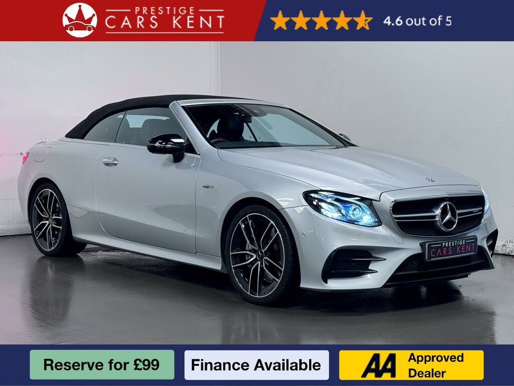 2020 Mercedes-Benz E-Class 3.0 E53 AMG (435ps) (Premium)(s/s) Convertible 2d Speedshift TCT