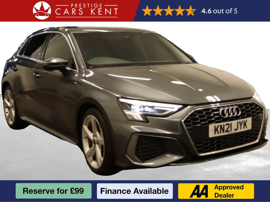 2021 Audi A3 1.5 35 TFSI S Line Sportback 5d Tronic