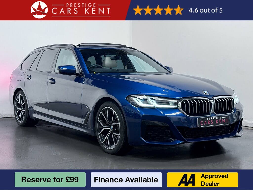 2021 BMW 5 Series 2.0TD 520d M Sport (MHT) Touring 5d
