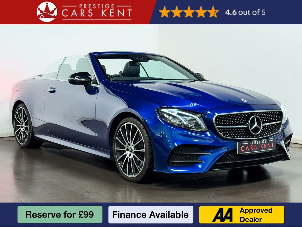2021 Mercedes-Benz E-Class 2.0d E300d AMG Line Premium (245ps) Cabriolet 2d 1950cc