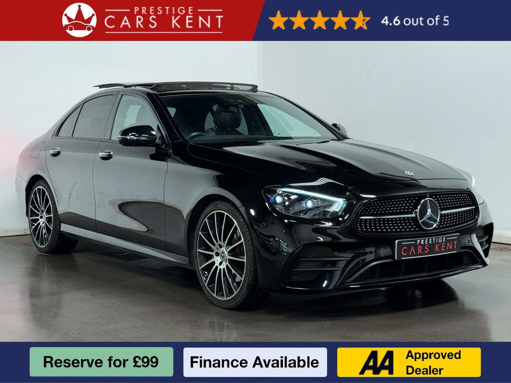 2021 Mercedes-Benz E-Class 2.0d E220d AMG Line Night Edition Premium Plus Saloon 4d