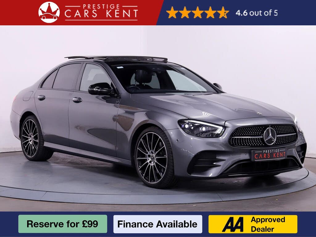 2021 Mercedes-Benz E-Class 2.0d E220d AMG Line Night Edition Premium Plus Saloon 4d