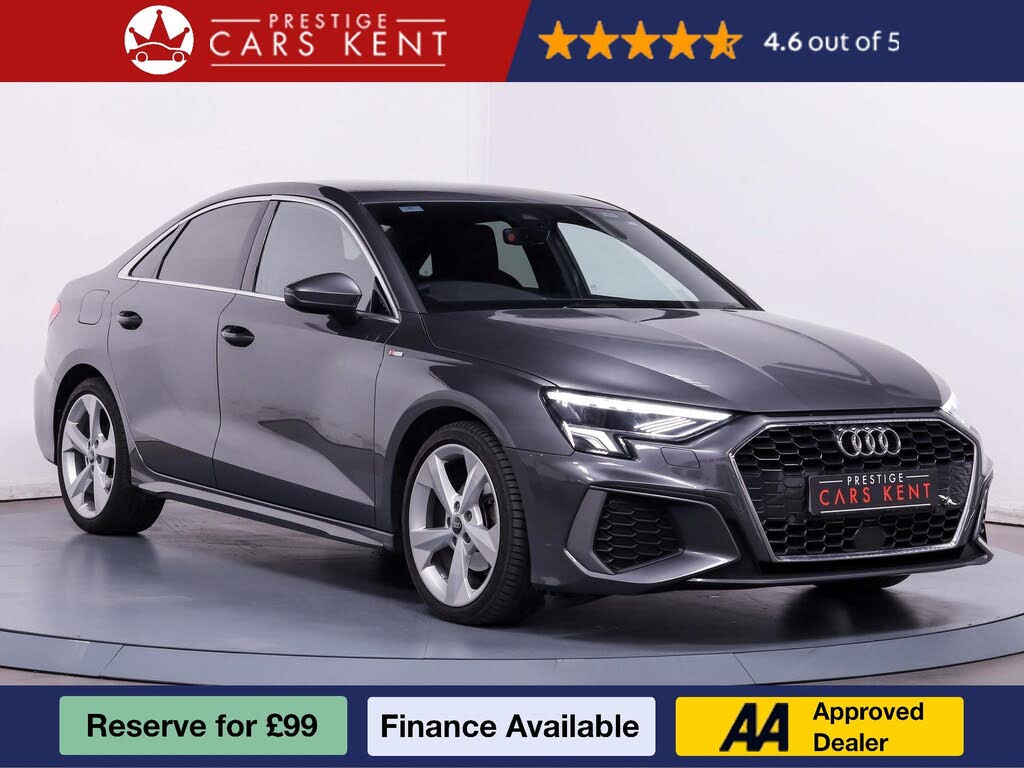 2022 Audi A3 1.5 35 TFSI S Line Saloon 4d Tronic