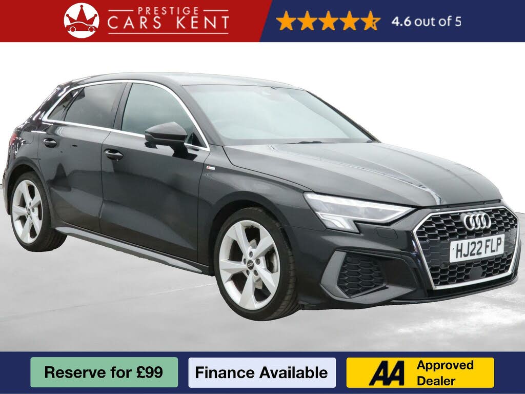 2022 Audi A3 1.5 35 TFSI S Line Sportback 5d Tronic