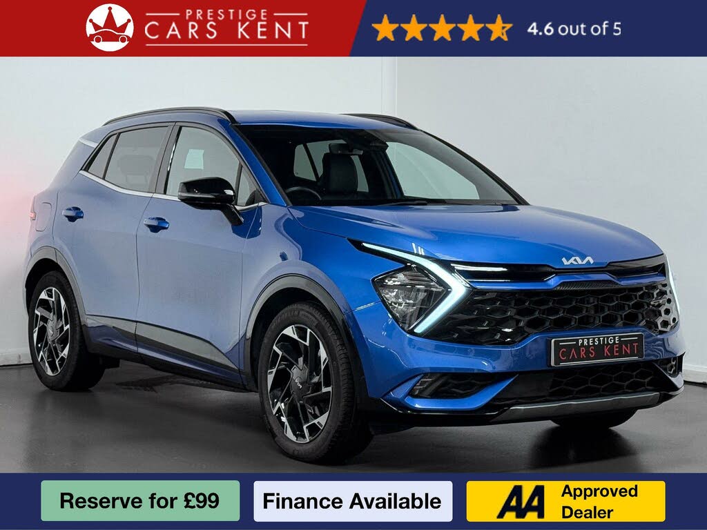 2022 Kia Sportage 1.6 T-GDi GT-Line (261bhp) AWD PHEV 1598cc Auto