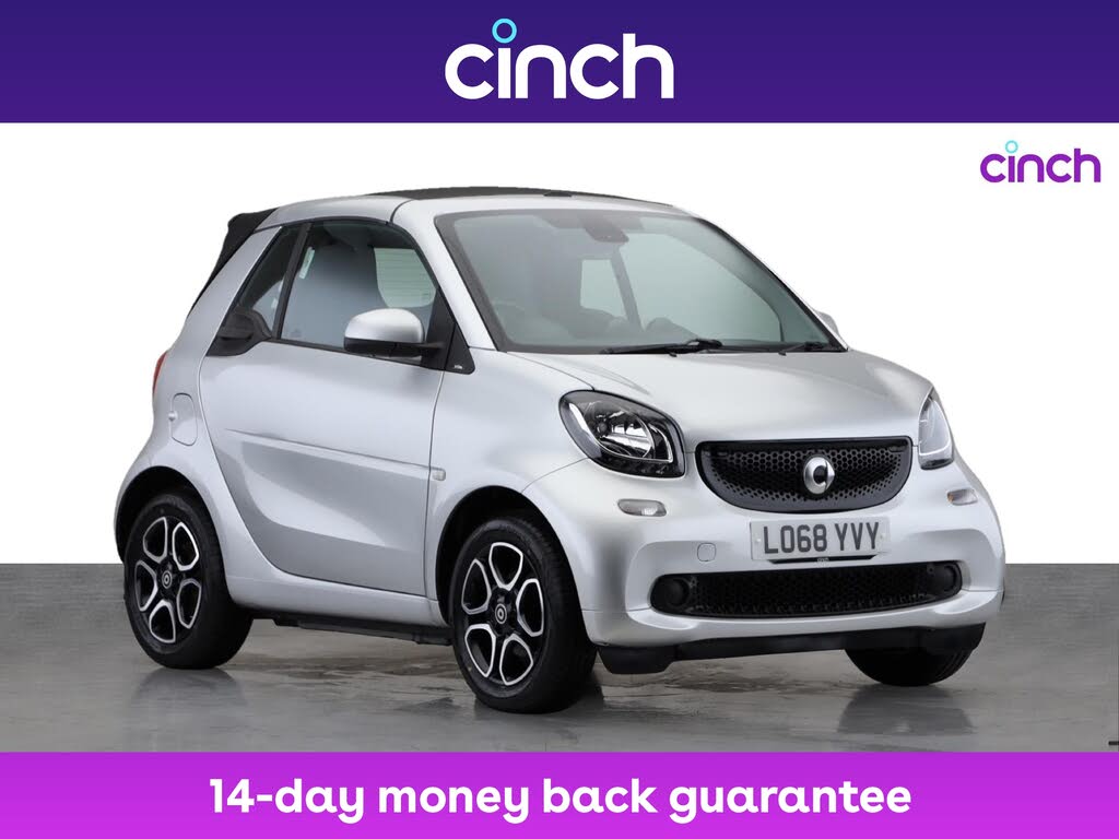 2018 Smart fortwo 1.0 Prime Premium Cabriolet