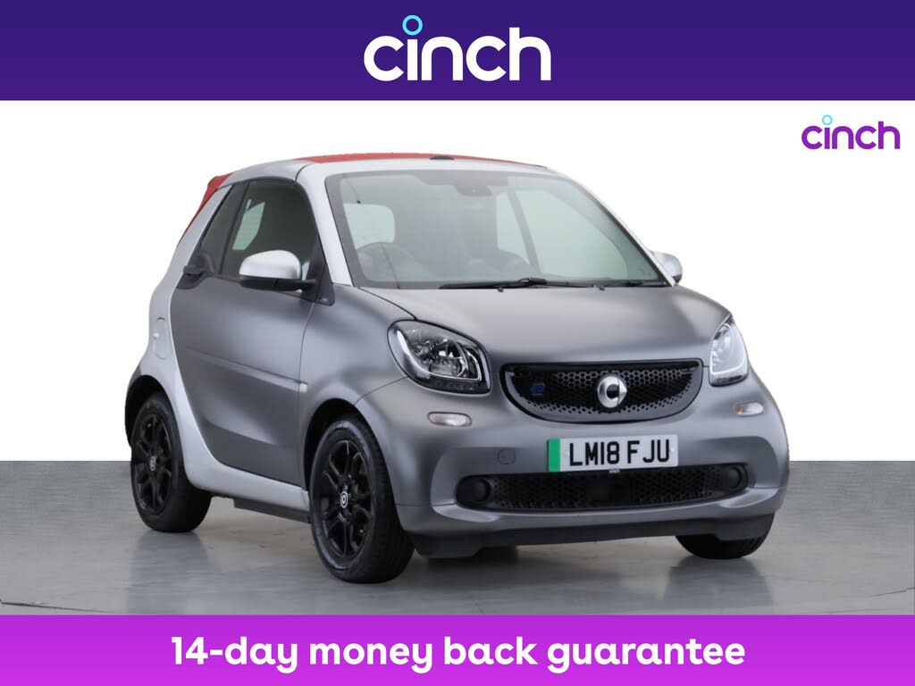 2018 Smart fortwo E Prime Premium Cabriolet