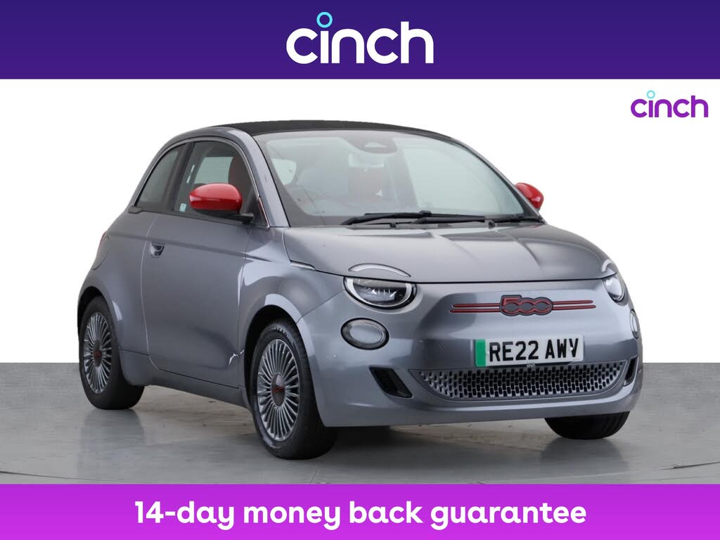 2022 Fiat 500C E RED