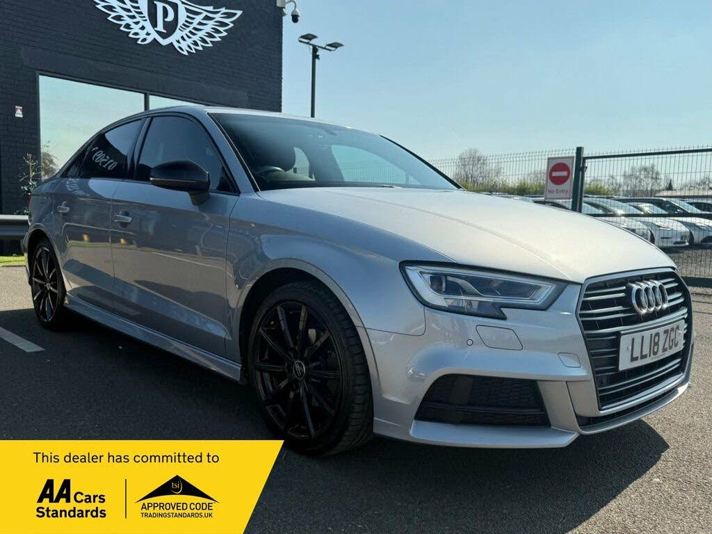 2018 Audi A3 2.0 TDI Black Edition (150ps) Saloon 4d S Tronic