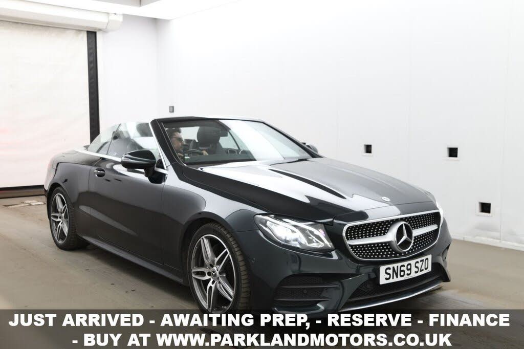 2019 Mercedes-Benz E-Class 2.0d E220d AMG Line (s/s) Cabriolet 2d Plus