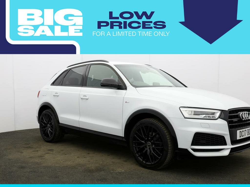 2017 Audi Q3 2.0 TDI quattro Black Edition (184ps)