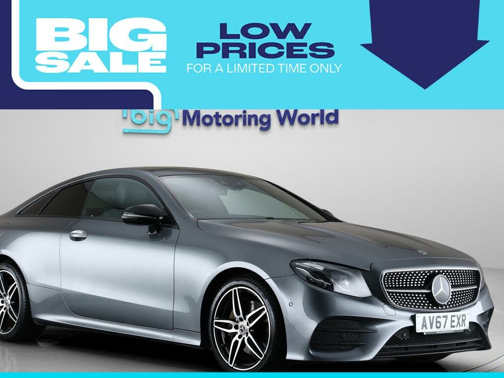 2017 Mercedes-Benz E-Class 2.0d E220d AMG Line (Premium Plus)(s/s) Coupe 2d