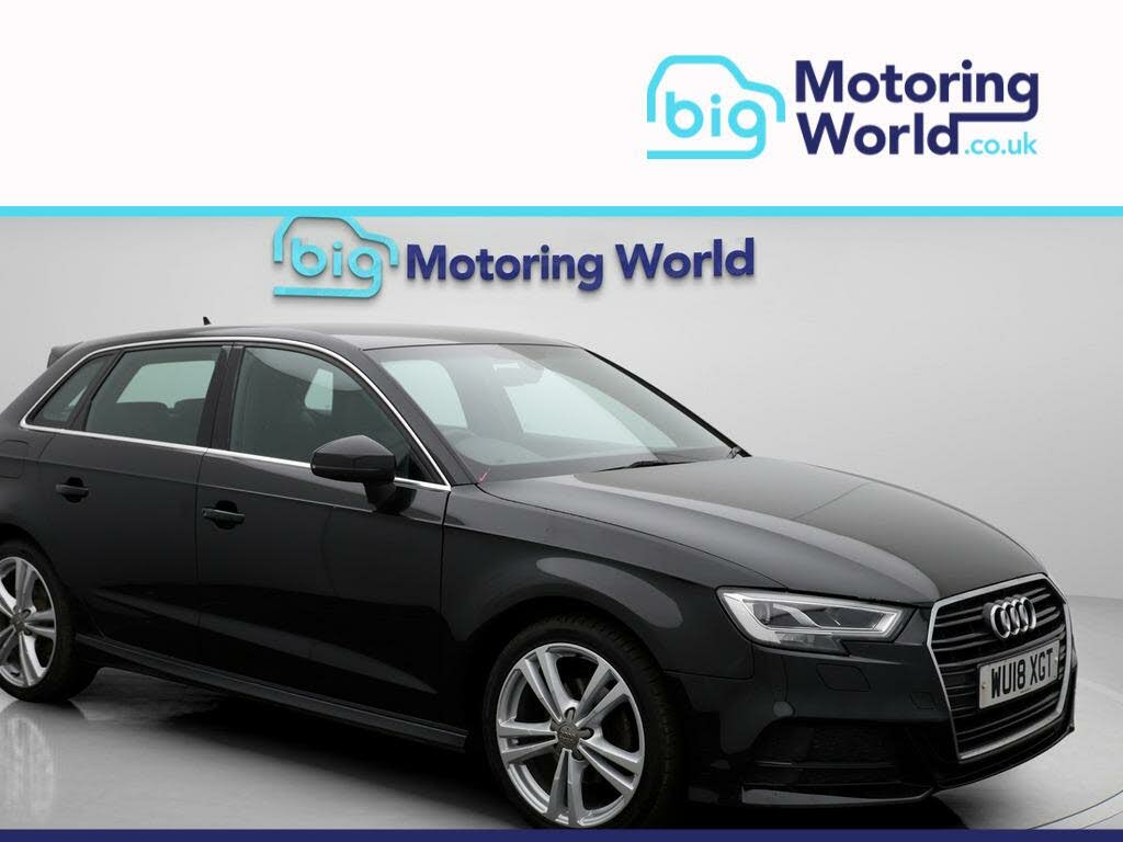 2018 Audi A3 1.5 TFSI S Line Sportback 5d
