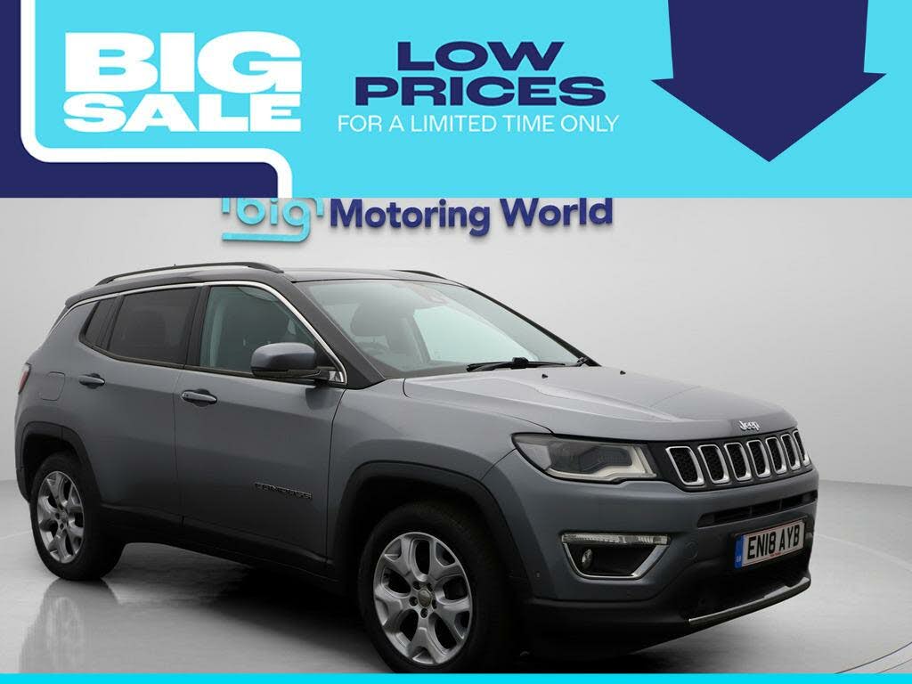 2018 Jeep Compass 1.4 MultiAir II Limited (138bhp)