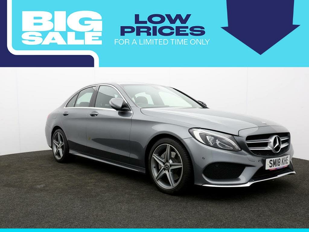 2018 Mercedes-Benz C-Class 2.1d C220d AMG Line (s/s) Saloon 4d 9G-Tronic Plus