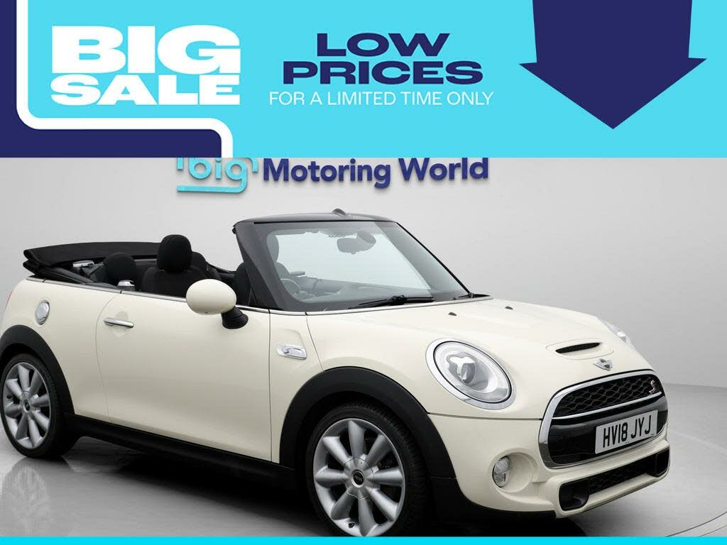 2018 MINI Cooper 2.0 Cooper S Series II (s/s) Convertible 2d