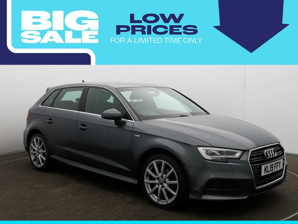 2019 Audi A3 1.5 35 TFSI S Line (CoD) (s/s) Sportback 5d