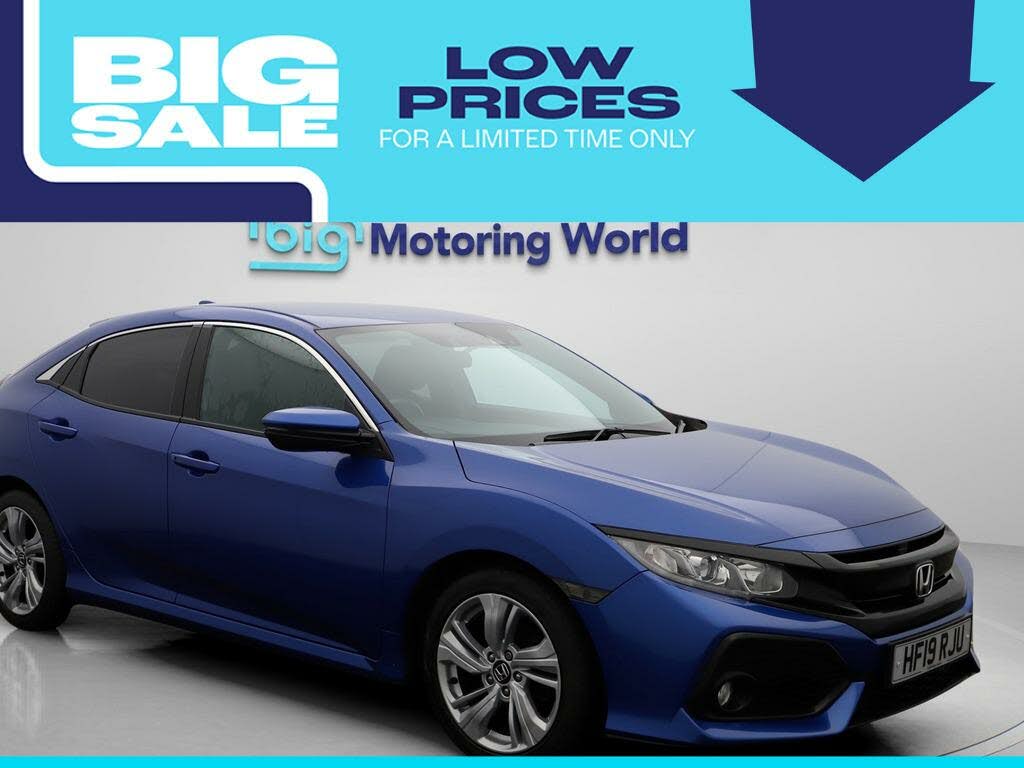 2019 Honda Civic 1.0 VTEC TURBO SR Hatchback 5d CVT