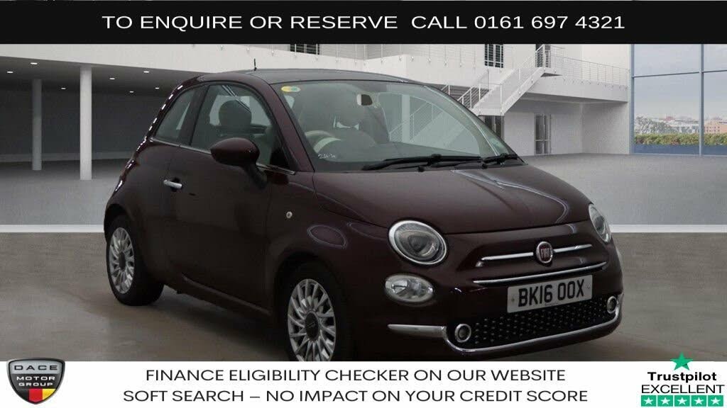 2016 Fiat 500 1.2 LOUNGE Dualogic
