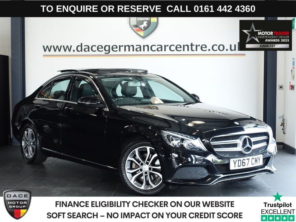 2017 Mercedes-Benz C-Class 2.1d C220d Sport (Premium)(s/s) Saloon 4d 9G-Tronic Plus