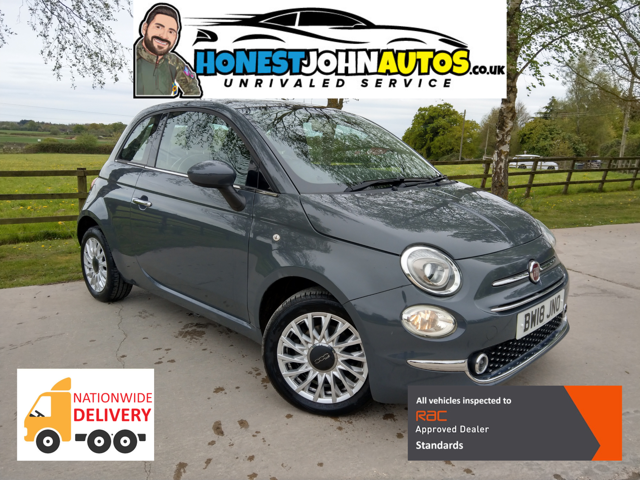 2018 Fiat 500 1.2 LOUNGE