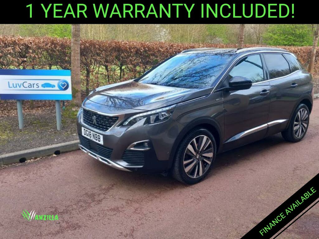 2018 Peugeot 3008 SUV 1.5 BlueHDi GT Line Premium EAT8