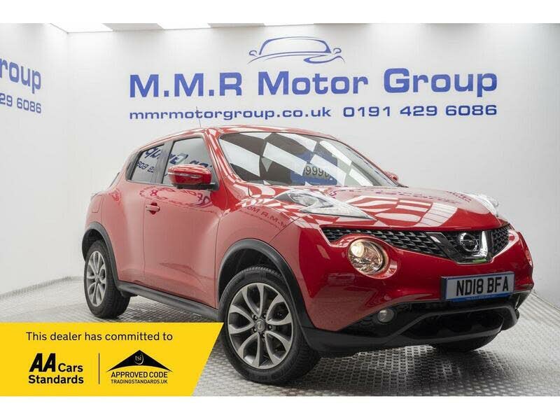 2018 Nissan Juke 1.6 Tekna (117ps) 1598cc XTRONIC CVT
