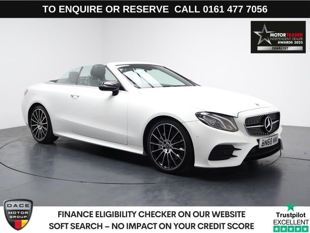 2018 Mercedes-Benz E-Class 2.0d E220d AMG Line (s/s) Cabriolet 2d