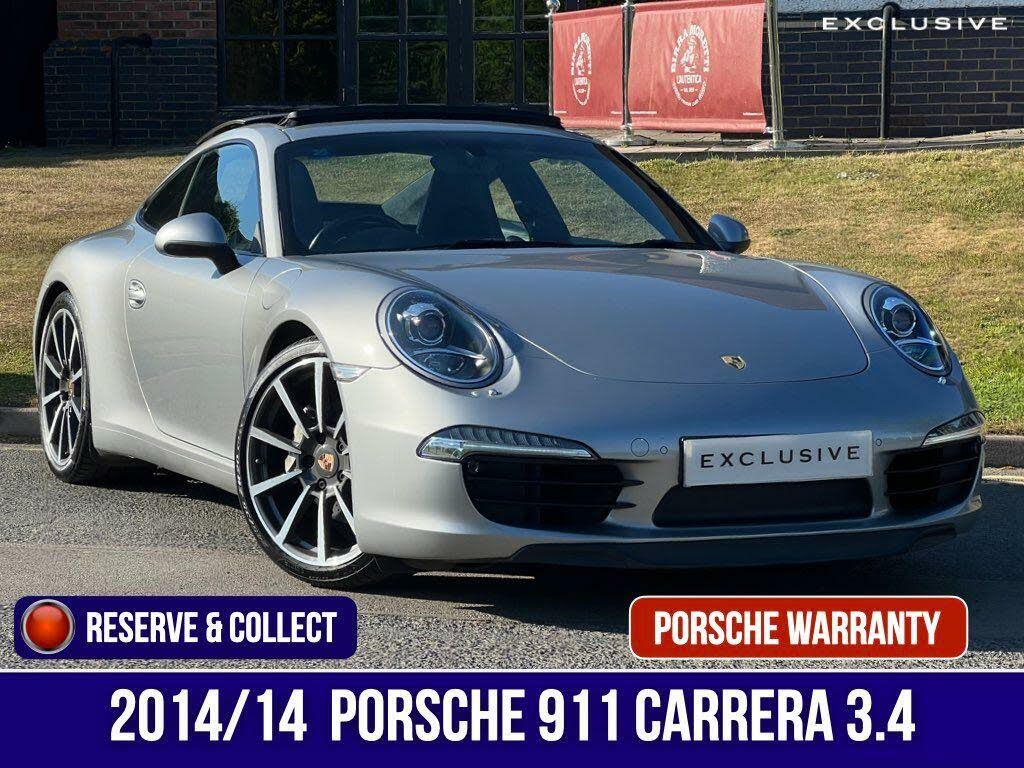 2014 Porsche 911 3.4 Carrera Coupe PDK
