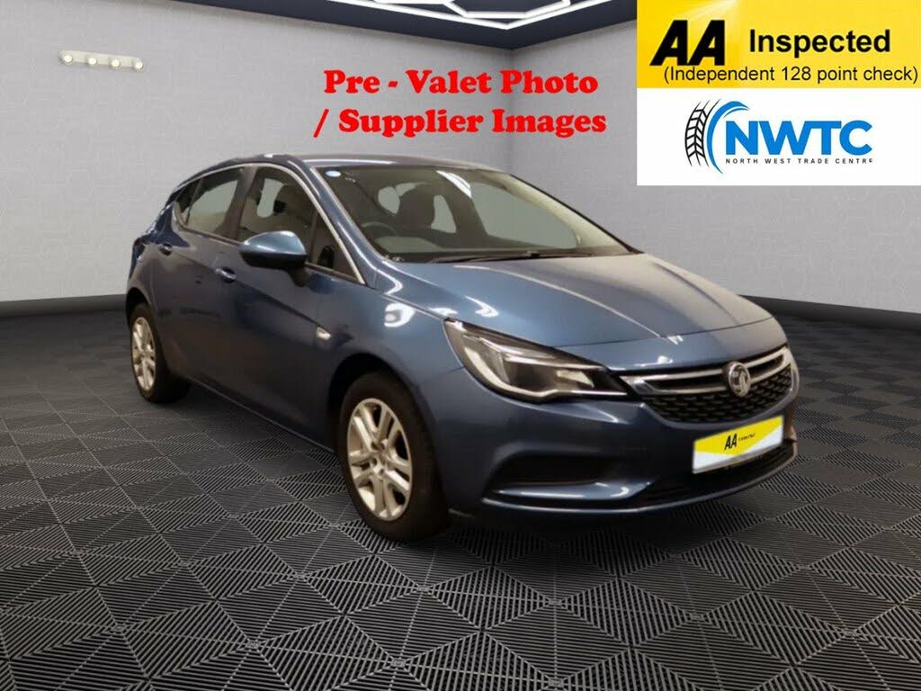 2016 Vauxhall Astra 1.4i Design Hatchback 1399cc