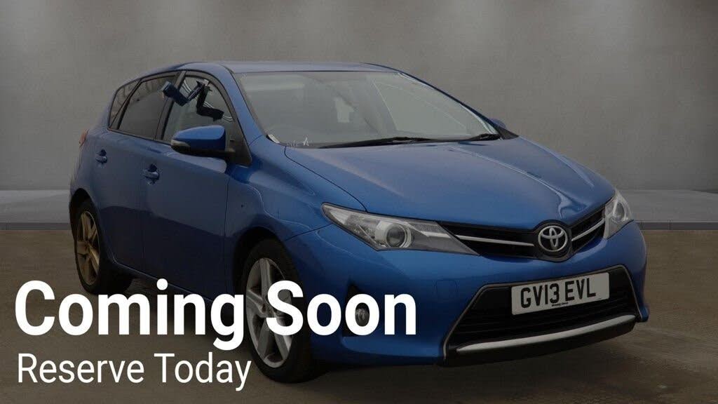 2013 Toyota Auris 1.6 Sport Hatchback Multidrive S