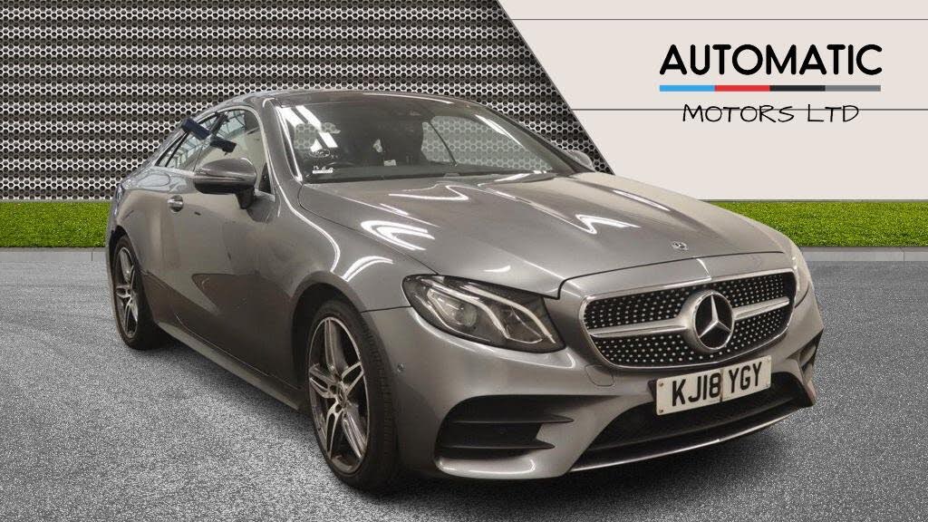 2018 Mercedes-Benz E-Class 2.0d E220d AMG Line (Premium)(s/s) Coupe 2d