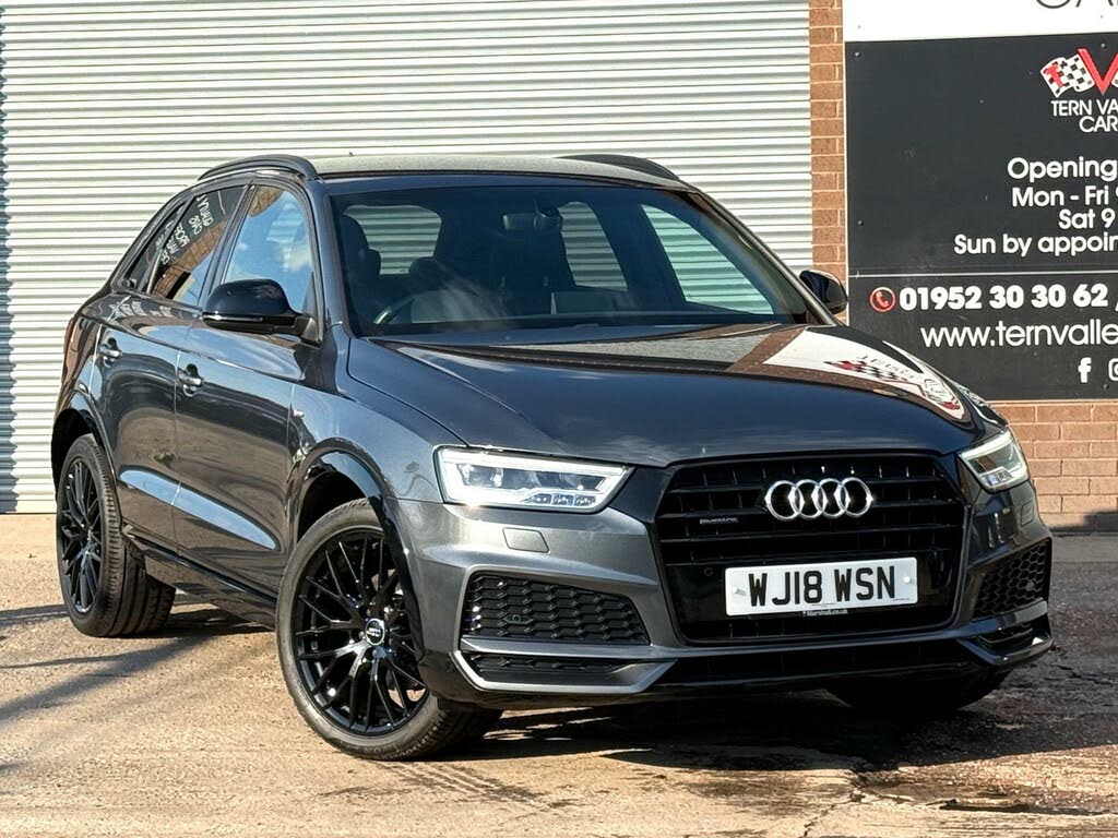 2018 Audi Q3 2.0 TDI quattro Black Edition (150ps)