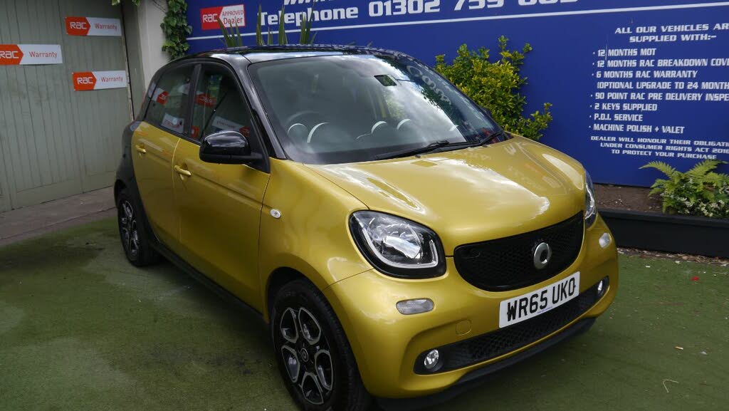 2015 Smart forfour 1.0 Prime (Premium Plus)(s/s)