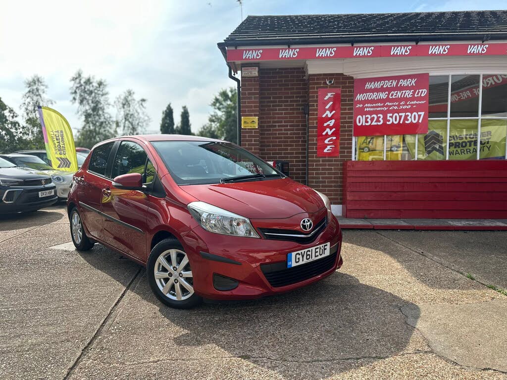 2011 Toyota Yaris 1.33 TR VVT-i (99bhp) 5d