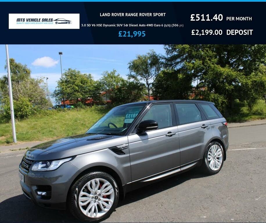 2017 Land Rover Range Rover Sport 3.0 SD V6 HSE Dynamic (306hp)