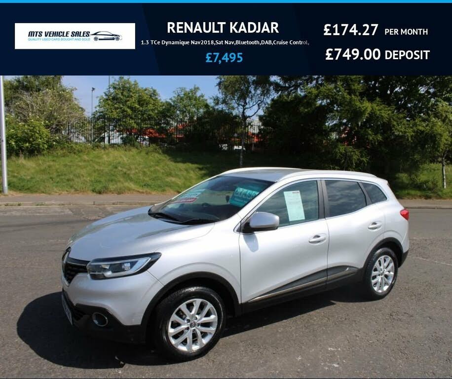 2018 Renault Kadjar 1.3 TCe Dynamique Nav (140bhp)