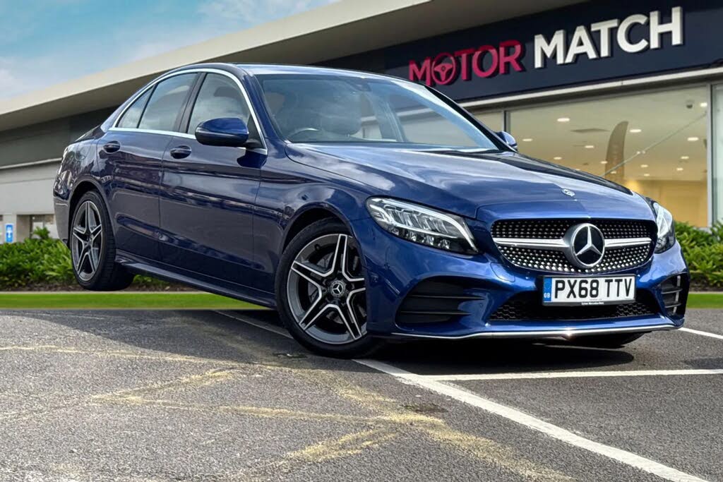 2018 Mercedes-Benz C-Class 2.0d C220d AMG Line (s/s) Saloon 4d