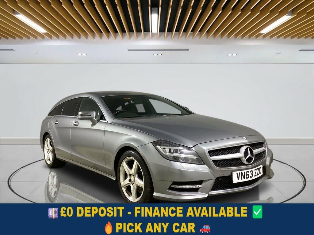2013 Mercedes-Benz CLS-Class 3.0TD CLS350 Sport AMG 3.0CDI Blue F Shooting Brake 5d 7G-T