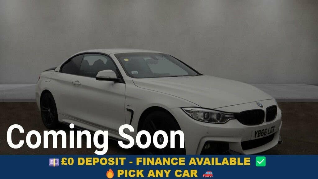 2016 BMW 4 Series 3.0TD 435d xDrive M Sport Convertible 2d
