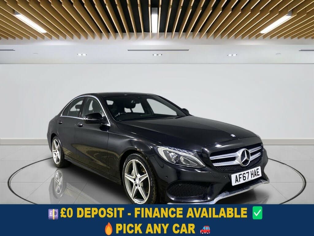 2017 Mercedes-Benz C-Class 2.1d C220d AMG Line (s/s) Saloon 4d 9G-Tronic Plus
