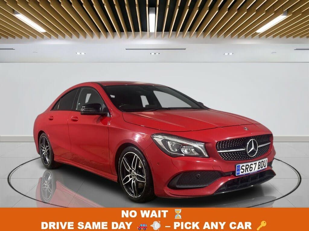 2017 Mercedes-Benz CLA 2.1d CLA 220 AMG Line Coupe 4d