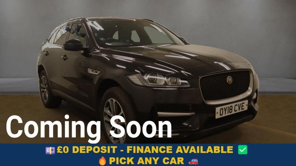 2018 Jaguar F-PACE 2.0 i4D R-Sport (240ps) (AWD) Auto