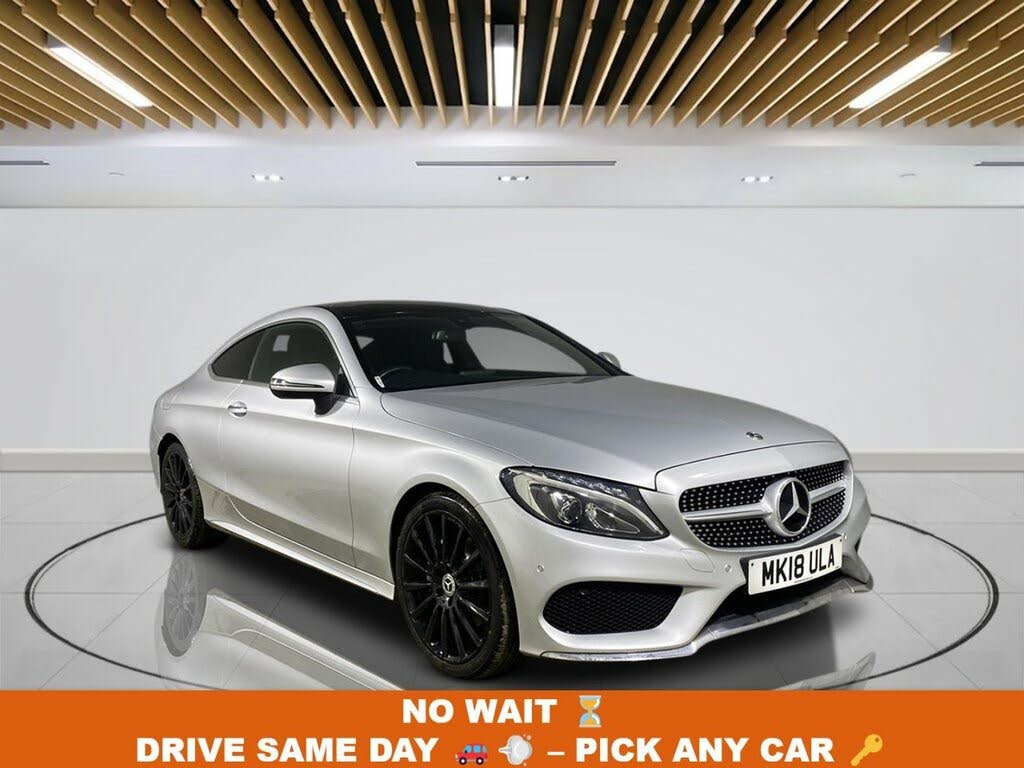 2018 Mercedes-Benz C-Class 2.1d C220d AMG Line (Premium)(s/s) Coupe 2d 9G-Tronic Plus
