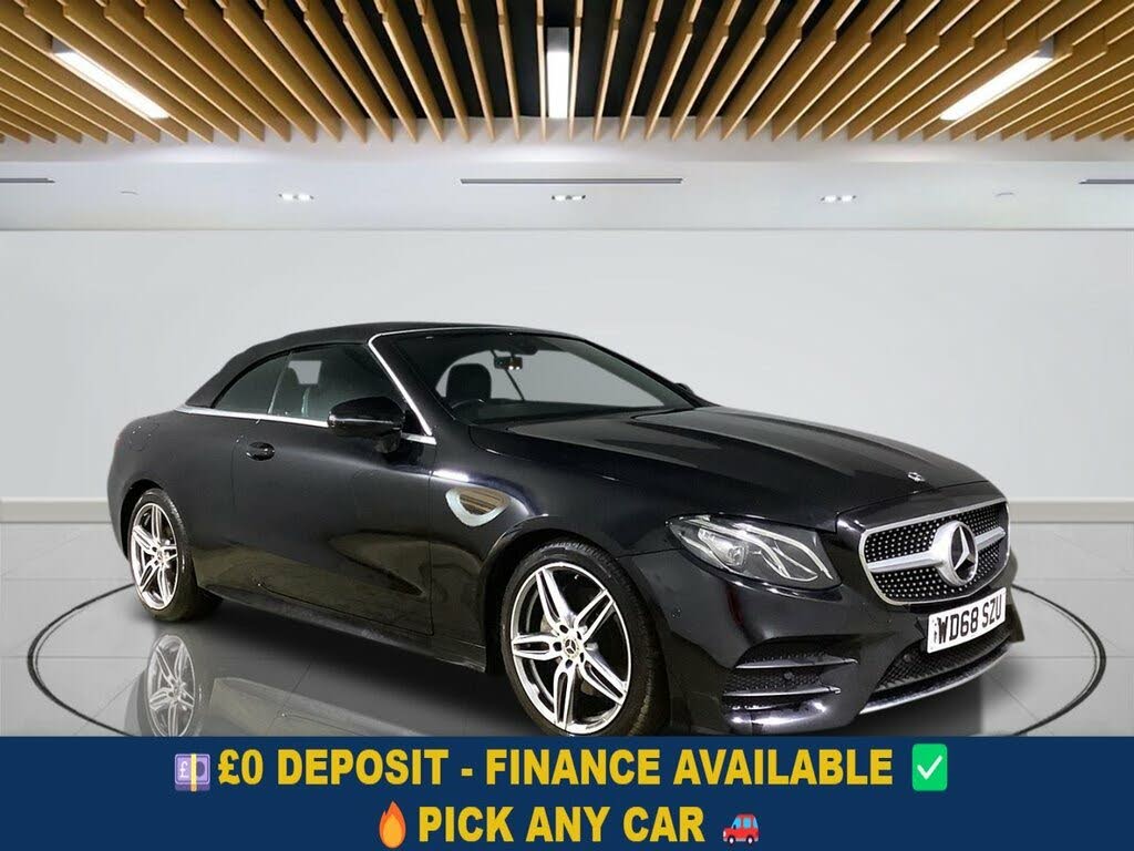 2019 Mercedes-Benz E-Class 2.0d E220d AMG Line (s/s) Cabriolet 2d Plus