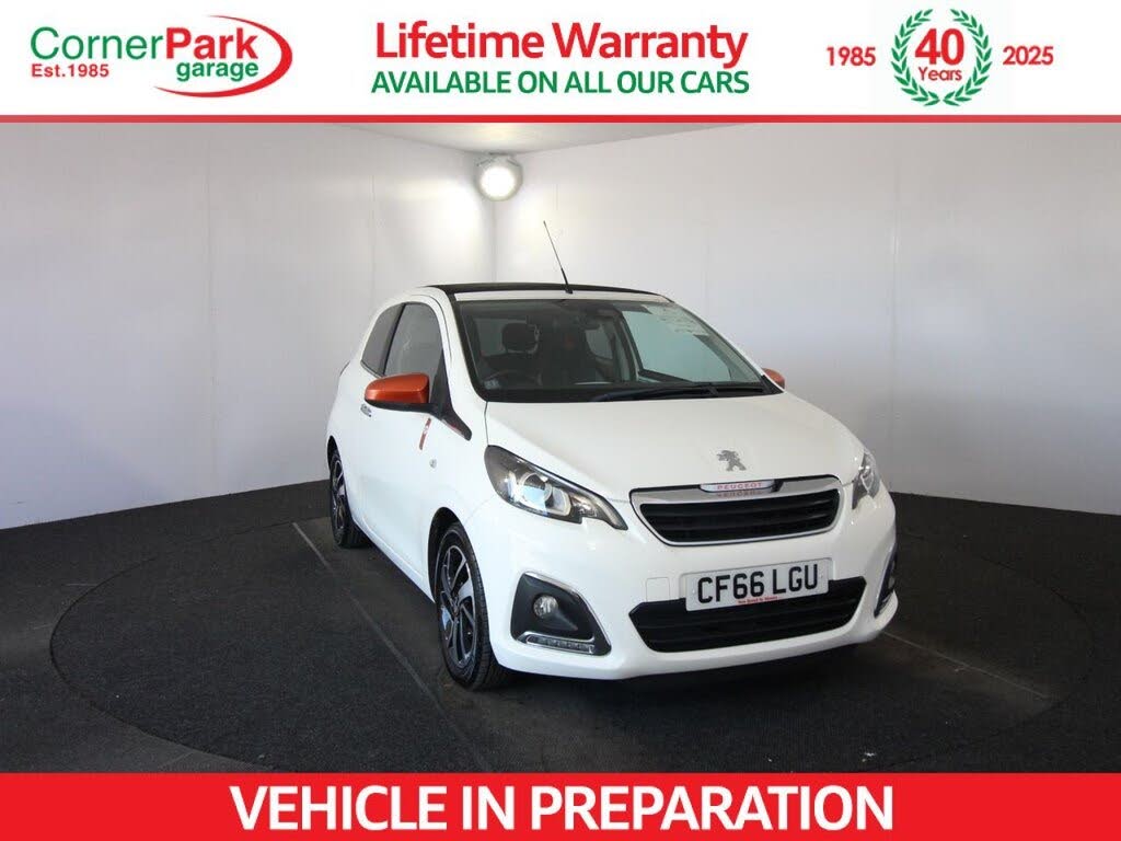 2016 Peugeot 108 1.2 PureTech Roland Garros 3d