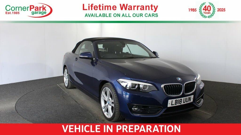 2018 BMW 2 Series 1.5 218i Sport (134bhp) Coupe 2d Auto