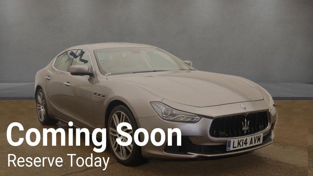 2014 Maserati Ghibli 3.0TD